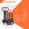 163 Pints Commercial Dehumidifier with Drain Hose, Timer, Portable Industrial Moisture Remover for Basement, Warehouse