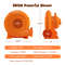 380W Air Blower (0.5HP) for Inflatables, 25ft GFCI-Protected Cord, IPX4 Waterproof, High-Speed Inflation