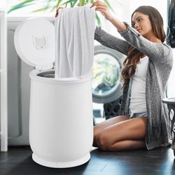 portable spa hot towel heater with flip-top lid & fragrance holder, fast-heating 21l towel warmer for home gifts