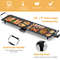 Large Electric Griddle with Adjustable Temperature, Teppanyaki Tabletop Grill for Indoor Parties, Breakfast, Pancakes