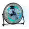 High Velocity Floor Fan With Adjustable Tilt  Handle Powerful Industrial Air Circulator For Garage  6