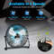 High Velocity Floor Fan With Adjustable Tilt  Handle Powerful Industrial Air Circulator For Garage  4
