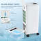 Portable Evaporative Air Cooler With Remote For Home  Office Tower Fan Humidifier With Ice Cooling  5