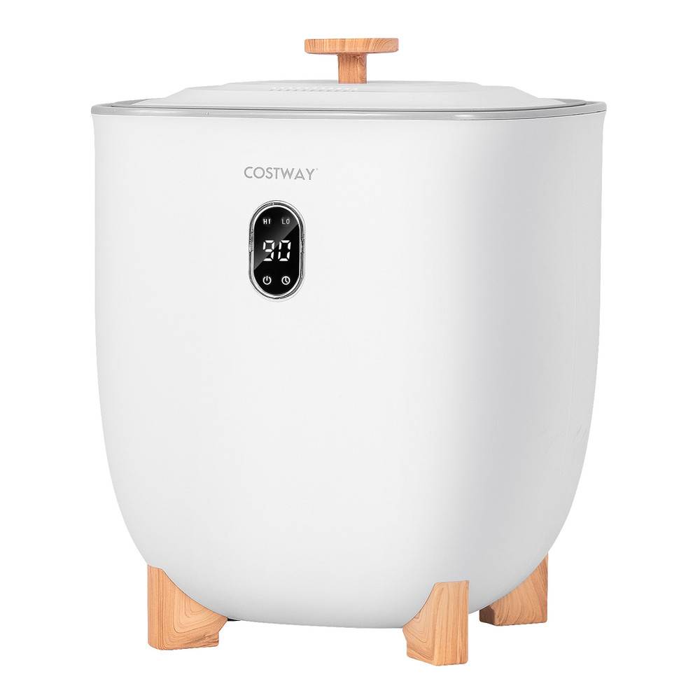 Premium Towel Warmer Bucket Dual Temp Settings Auto ShutOff Aroma Trays For SpaLike Comfort 6