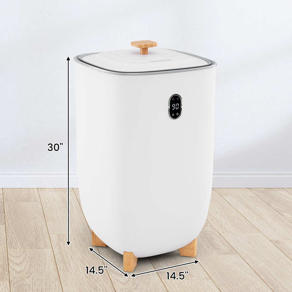 Luxury Hot Towel Bucket Warmer with Dual Heating Settings, Fast & Safe Electric Towel Heater for Home and Spa Use