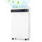 57 Pint Dehumidifier For Large Spaces Up To 4500 Sq Ft Ideal For Home  Basement Use 0