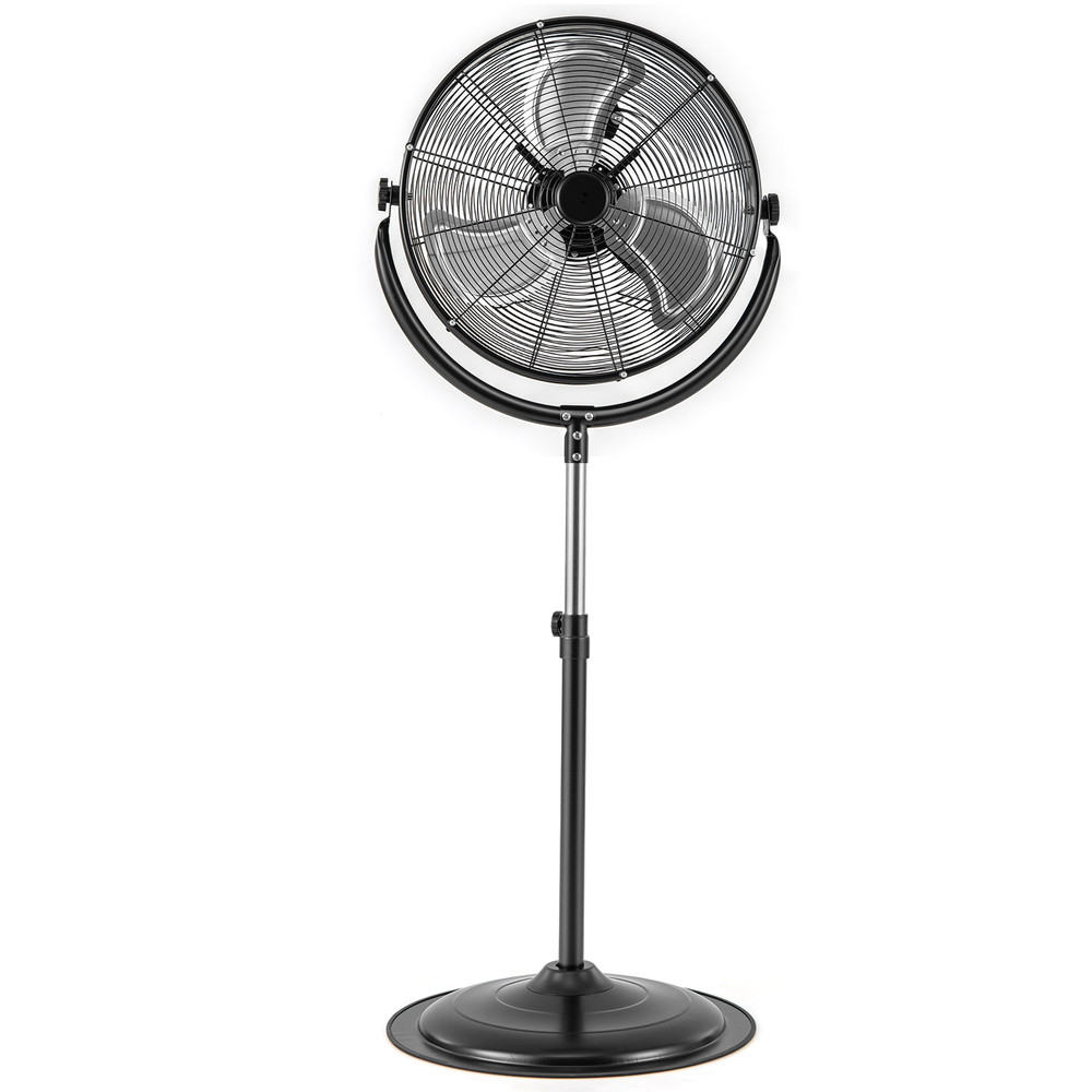 HeavyDuty 20Inch Pedestal Fan With 3Speed Settings Adjustable Height  HighVelocity Airflow 2