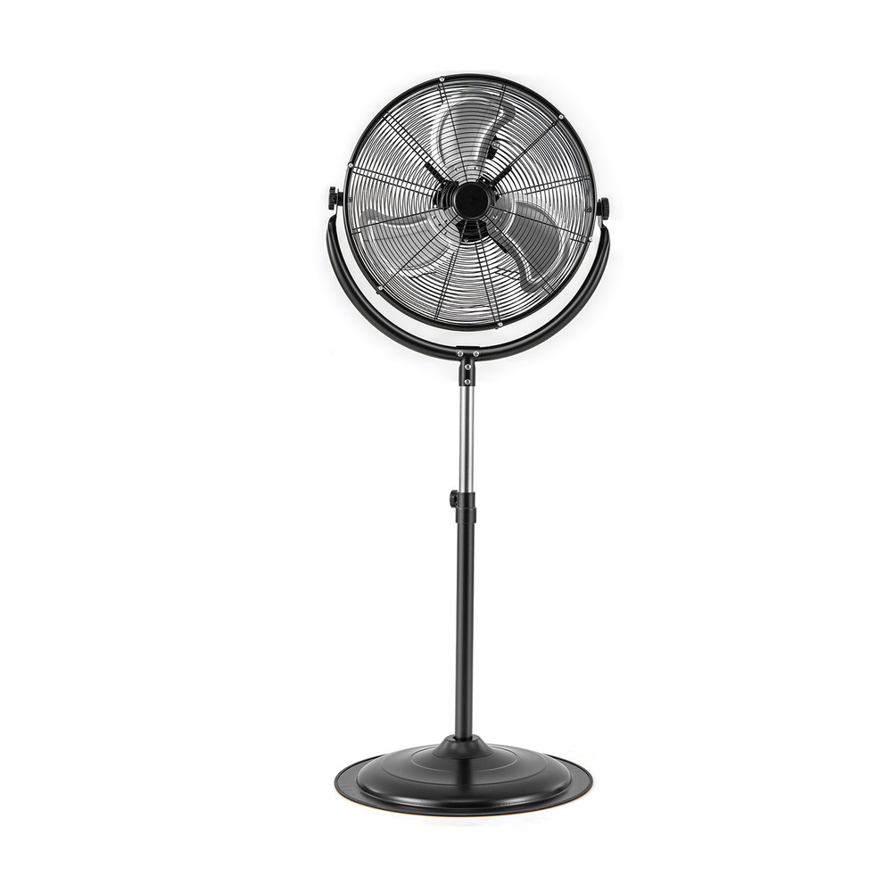 HeavyDuty 20Inch Pedestal Fan With 3Speed Settings Adjustable Height  HighVelocity Airflow 3
