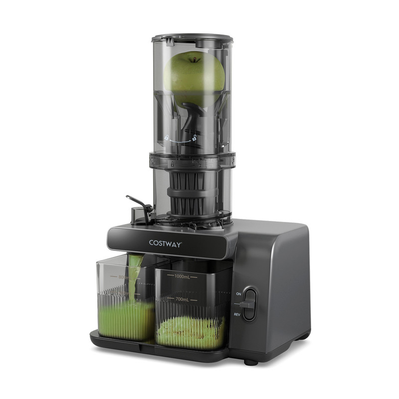 Cold Press Juicer With 53 Wide Feed Chute High Juice Yield Reverse Function For Easy Cleaning 2