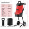 Professional 15AMP Electric Wood Chipper And Shredder  Leaf Mulcher With Wheels Effortless Yard Cle 7