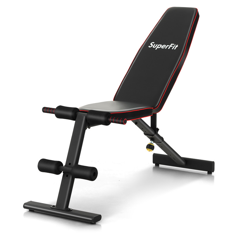 Adjustable Weight Bench For Full Body Strength Training Foldable InclineDecline Workout Bench For H 0
