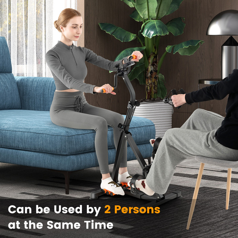 Adjustable LCD Pedal Exercise Bike With Hand Foot Massage Home Rehabilitation Equipment 1