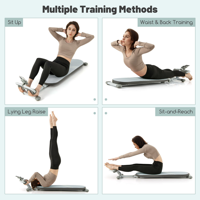 Adjustable Sit Up Bench Workout 3Angle Multifunctional Exercise Bench For Core Training 2