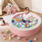 Kids Foam Ball Pit, Detachable Playpen with 50 Ocean Balls for Indoor Fun