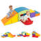 6 Pieces Foam Climbing Blocks for Toddlers, Soft Play Climbing Set with Tunnel, Arch Slide for Motor Skills Development