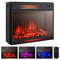 Recessed Electric Fireplace Heater, 25 Inches Wall-Mounted, Energy-Efficient & Adjustable Flame