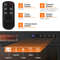 Recessed Electric Fireplace Heater, 25 Inches Wall-Mounted, Energy-Efficient & Adjustable Flame