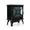 1400W Electric Stove Heater with 3-Level Flame Effect & 3-Sided View, Freestanding Fireplace for Home & Office