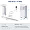 Portable Air Cooler With Fan  Dehumidifier Smart Touch  Remote Control AC For Rooms Home Use 6