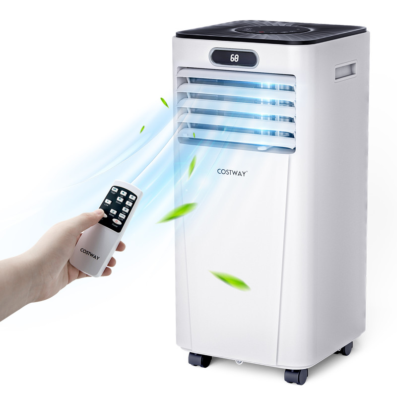 Portable BTU Air Conditioner With Dehumidifier And Fan Mode Quiet AC Unit With Sleep Mode Remote Co 0