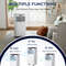 Portable BTU Air Conditioner With Dehumidifier And Fan Mode Quiet AC Unit With Sleep Mode Remote Co 4