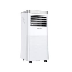10,000 btu 3-in-1 portable air conditioner with remote control, cooling, dehumidifier & fan modes