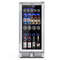 15 Inch 100 Can Built-in Freestanding Beverage Cooler Refrigerator, Adjustable Temperature & Removable Shelves