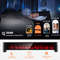 1400W Baseboard Electric Heater with Realistic Multicolor Flame, Quiet Indoor Room Heater with Thermostat & Remote