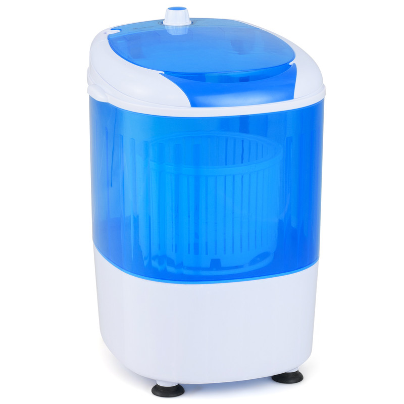 5.5 lbs Portable Semi Auto Washing Machine for Small Space, Compact Mini Laundry Washer for Apartment Dorm RV Camping