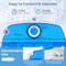 5.5 lbs Portable Semi Auto Washing Machine for Small Space, Compact Mini Laundry Washer for Apartment Dorm RV Camping