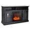 48 Inch Fireplace TV Stand with 18 Inch Electric Insert Heater, Cabinet Storage & Remote Control for TVs up to 55 Inch