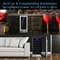 15 Inch 30-Bottle Stainless Steel Wine Cooler with Temperature Memory, Freestanding Beverage Refrigerator, Wine Fridge