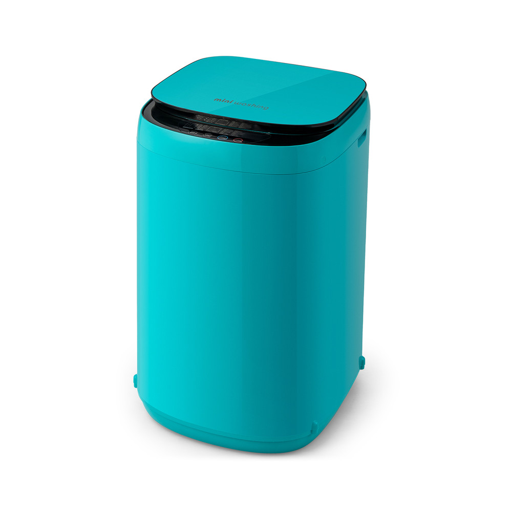 7.7 lbs Full-Automatic Washing Machine with 10 Washing Programs, Compact Laundry Washer for Apartments Dorms RVs