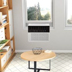 10000/12000 btu window air conditioner with handy remote, led control panel, energy saver, dehumidifier, quiet ac unit