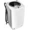 Portable 7.7 lbs Automatic Laundry Washing Machine with Drain Pump, Compact Top Load Washer for Apartments, Dorms, RVs