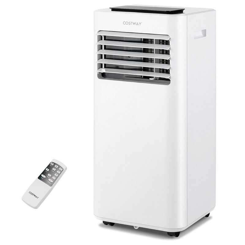 10000 BTU Portable Air Conditioner with Remote Control, Dehumidifier & Fan, Quiet AC Unit for Room Home Office Bedroom