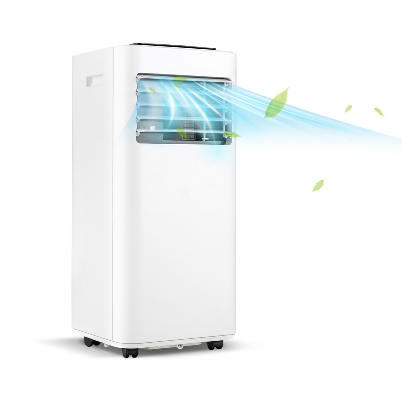 10000 BTU Portable Air Conditioner with Remote Control, Dehumidifier & Fan, Quiet AC Unit for Room Home Office Bedroom