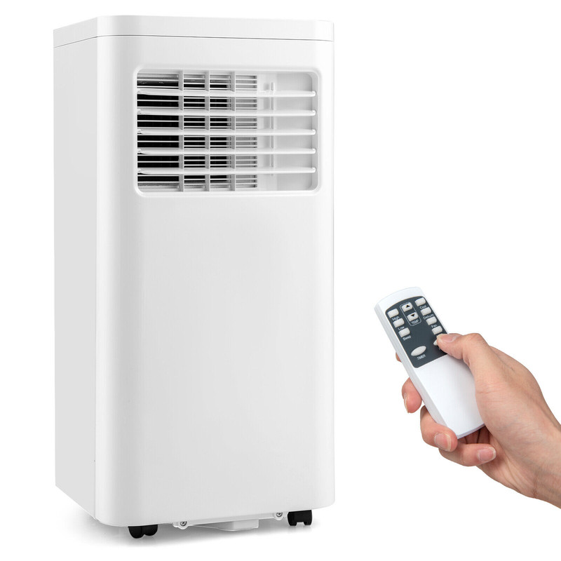 5000 BTU Portable Air Conditioner Cools 250 Sq.Ft, 3-in-1 AC Unit with Dehumidifier & Fan