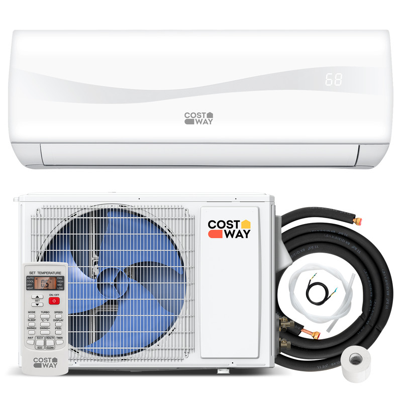 Blast Series 12000 BTU 20 Ductless Mini Split Air Conditioner & Heater, Inverter Wall Mounted AC System for Home