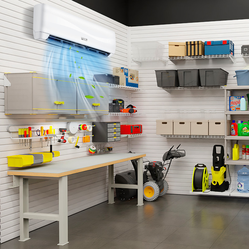 Blast Series 18000 BTU 19 Ductless Mini Split Air Conditioner and Heater, Inverter Cooling & Heating System