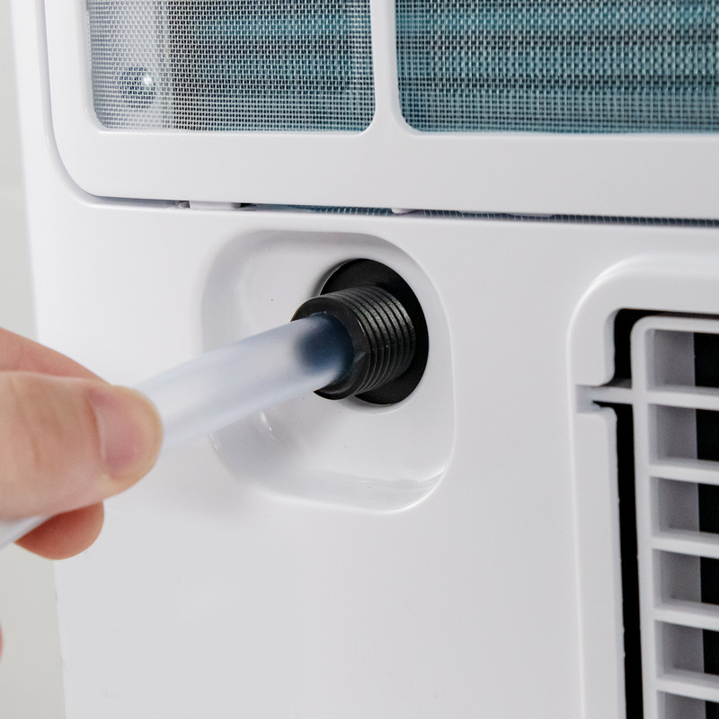 9000 BTU Portable Air Conditioner with Dehumidifier & 24H Timer, Quiet Room AC Unit for Bedroom, Office