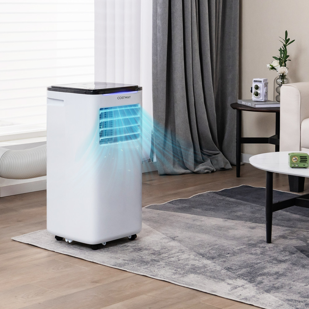 3-in-1 8000/10000 BTU Portable Air Conditioner, AC Unit with Fan & Dehumidifier, Quiet Operation, Ideal for Bedroom