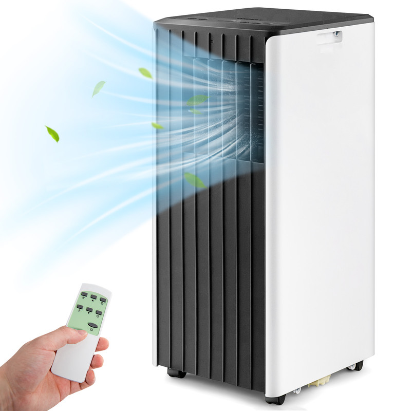 8000 BTU Portable Air Conditioner with Cool Humidifier & Sleep Mode, AC Unit for Rooms Up to 250 Sq.Ft with Remote
