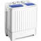 Compact Twin Tub Washing Machine For Home Use Portable Washer  Dryer With Separate Spin Tub Ideal F 0