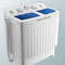 Compact Twin Tub Washing Machine For Home Use Portable Washer  Dryer With Separate Spin Tub Ideal F 3