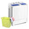 Compact Twin Tub Washing Machine For Home Use Portable Washer  Dryer With Separate Spin Tub Ideal F 2