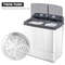 Portable TwinTub Washing Machine Compact SemiAutomatic Washer And Spinner For Small Spaces And Trav 7