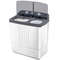 Portable TwinTub Washing Machine Compact SemiAutomatic Washer And Spinner For Small Spaces And Trav 2