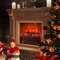 Electric Fireplace Heater With Realistic Pinewood Ember Bed Infrared Log Insert For Home Living Roo 1