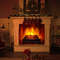 Infrared Electric Fireplace Heater With Remote Control And Realistic Pinewood Ember Bed 5 Flame Col 1